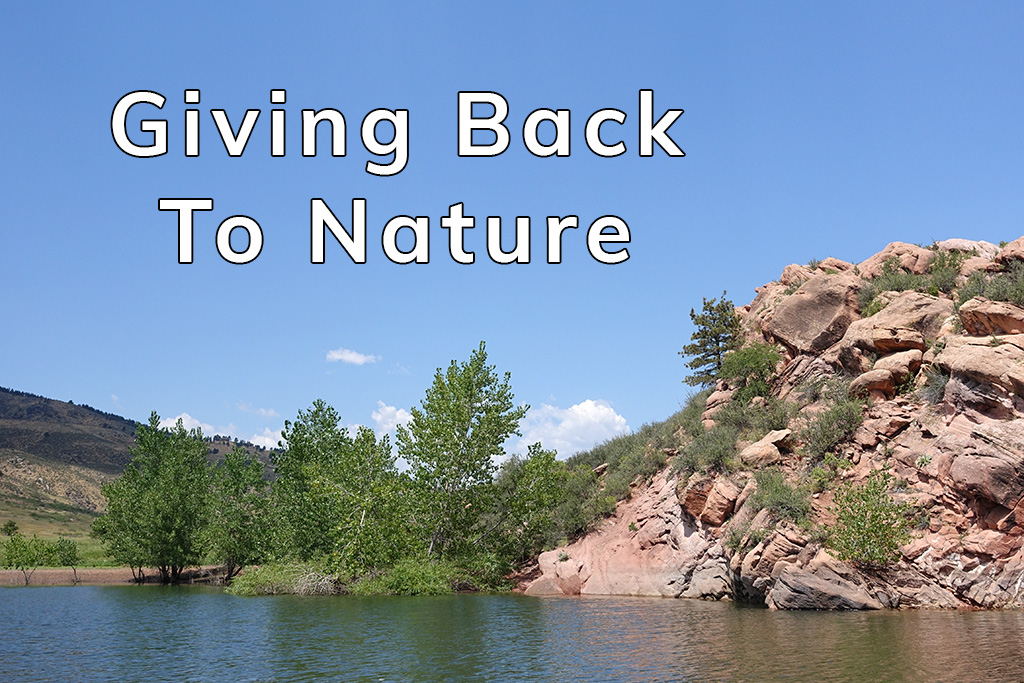 Giving Back To Nature - Happier Place - Happier Earth