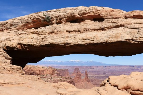 2019 February Photo: Mesa Arch in Canyonlands National Park, Utah.
