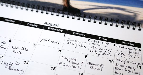A Happier Year with a Fun-Was-Had Calendar - August - Happier Place