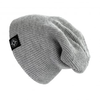 Happier Place Slouchy Beanie - light grey - H016-HAT-GYL