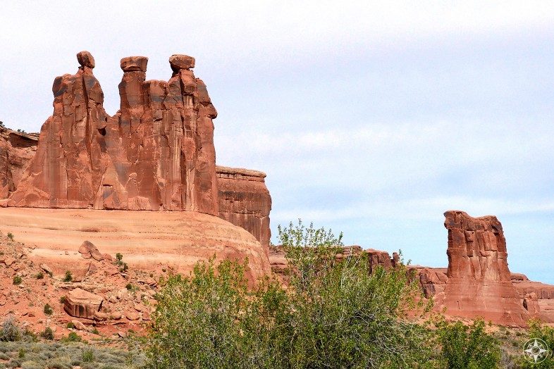 Three Gossips and The Sheep in Arches National Park