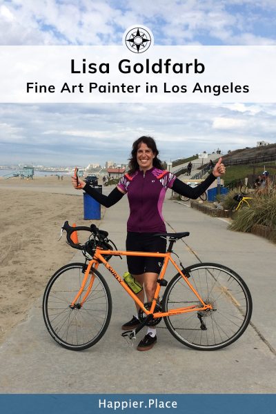 Lisa Goldfarb Fine Art Painter in Los Angeles - Happier Place Profile