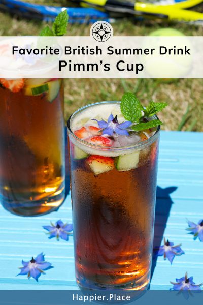Pimm's Cup Recipe by Azlin Bloor for your Happier Place