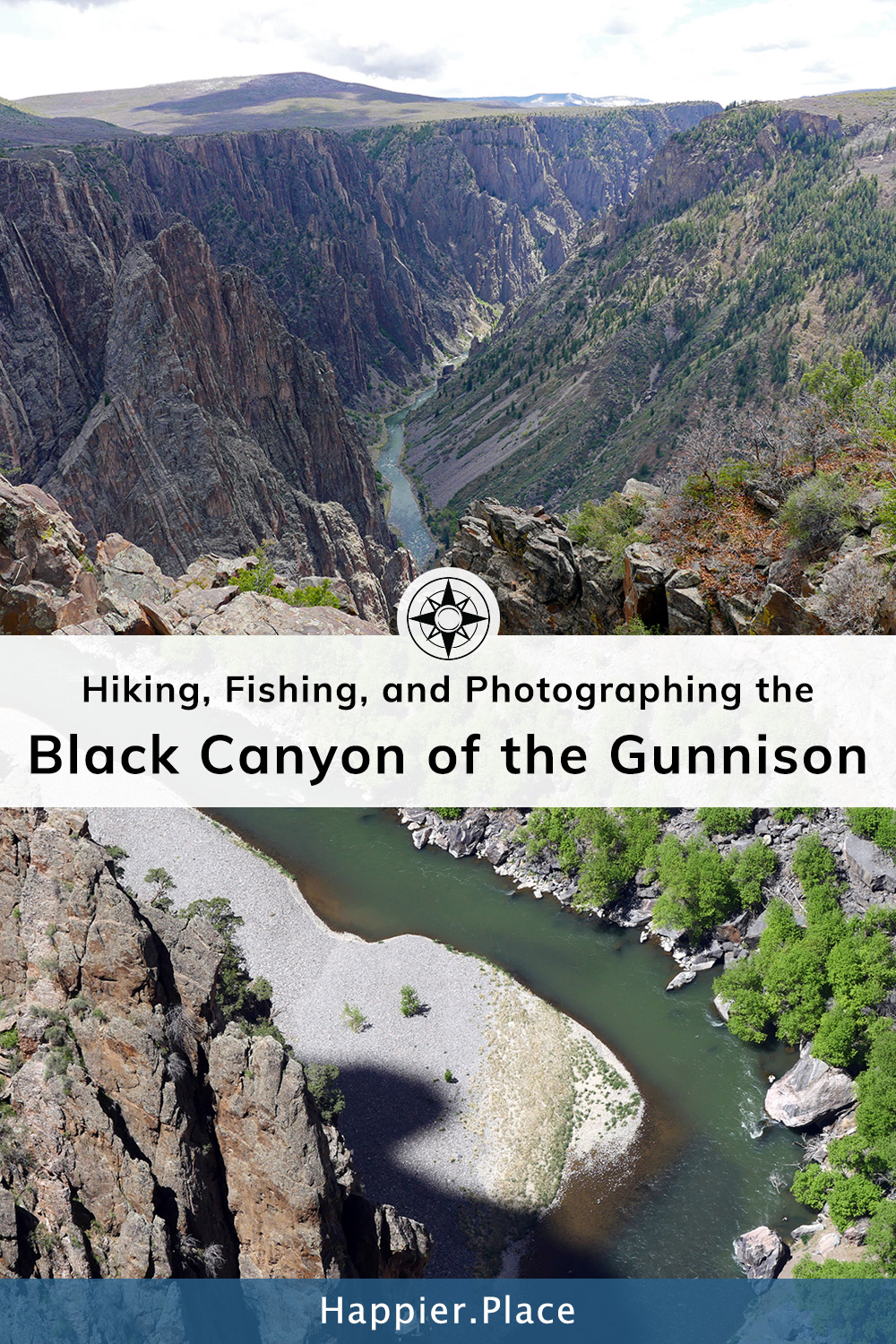 Hiking, Fishing and Photographing the Black Canyon of the Gunnison National Park in Colorado - #HappierPlace #travelguide #Colorado #outdoors #NationalPark