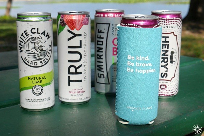 Hard Seltzer, Spiked Seltzer, Hard Sparkling Water... call it whatever you like, just make sure you keep it cool in the Happier Slim Can Cooler.