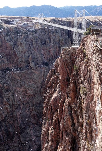 Royal Gorge Bridge, Colorado, postcard
