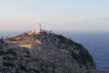 Cap de Fromentor Lighthouse, Mallorca, Spain, postcard