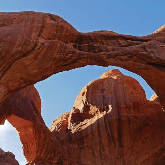Double Arch, Arches National Park, Utah, postcard