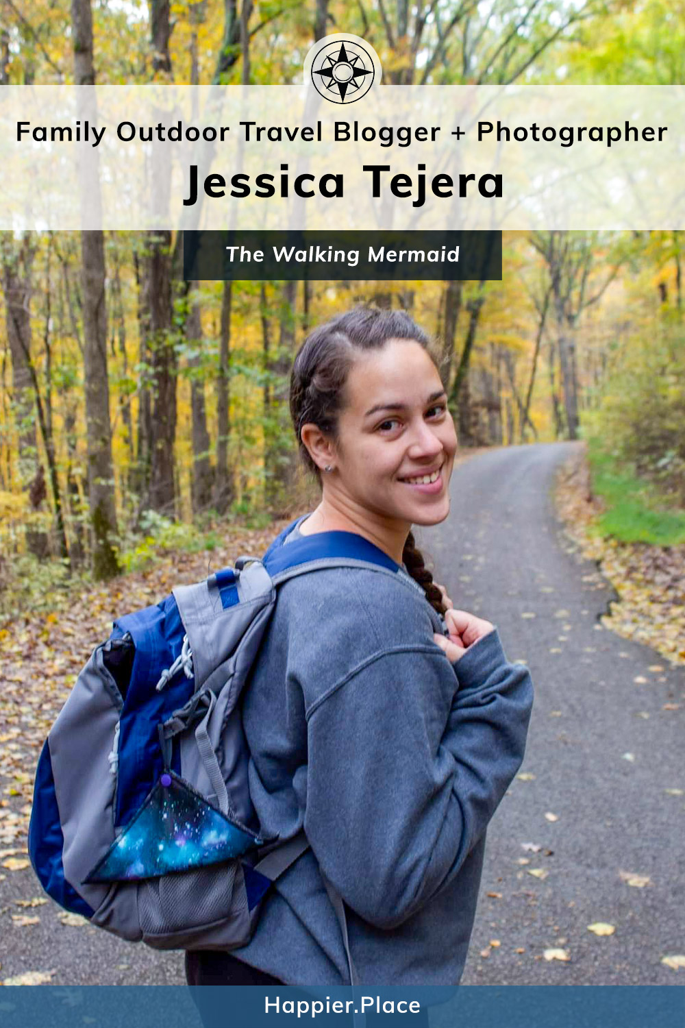 Jessica Tejera, The Walking Mermaid, Family Outdoor Travel Blogger and Photographer