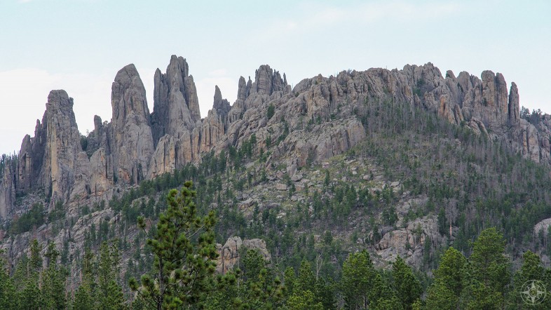 granite pillars, towers, spires, The Needles, South Dakota, Black Hills