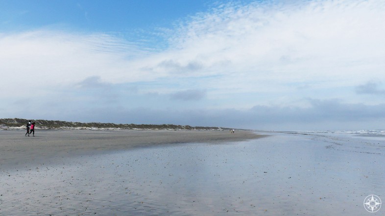 Vast Atlantic Ocean beach on Anastasia Island.