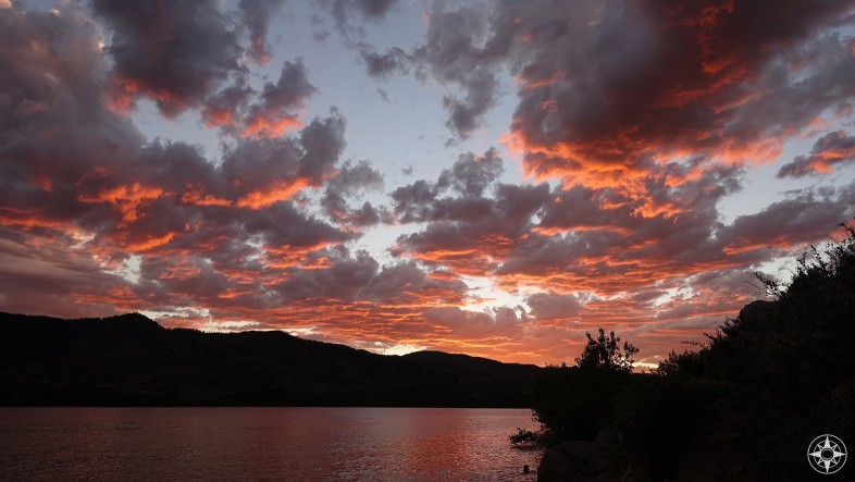 Summer sunset - Horsetooth Reservoir - Ft. Collins - Happier Place