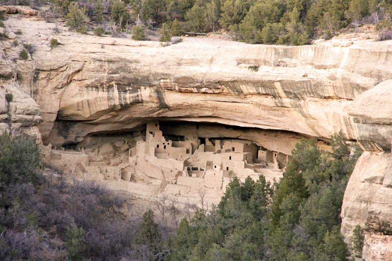 Mesa Verde National Park - Cliff Palace - Cliff Dwelling - Happier Place