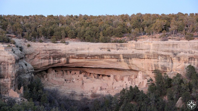 Cliff Palace, the largest cliff dwelling in North America, Mesa Verde National Park, Colorado.