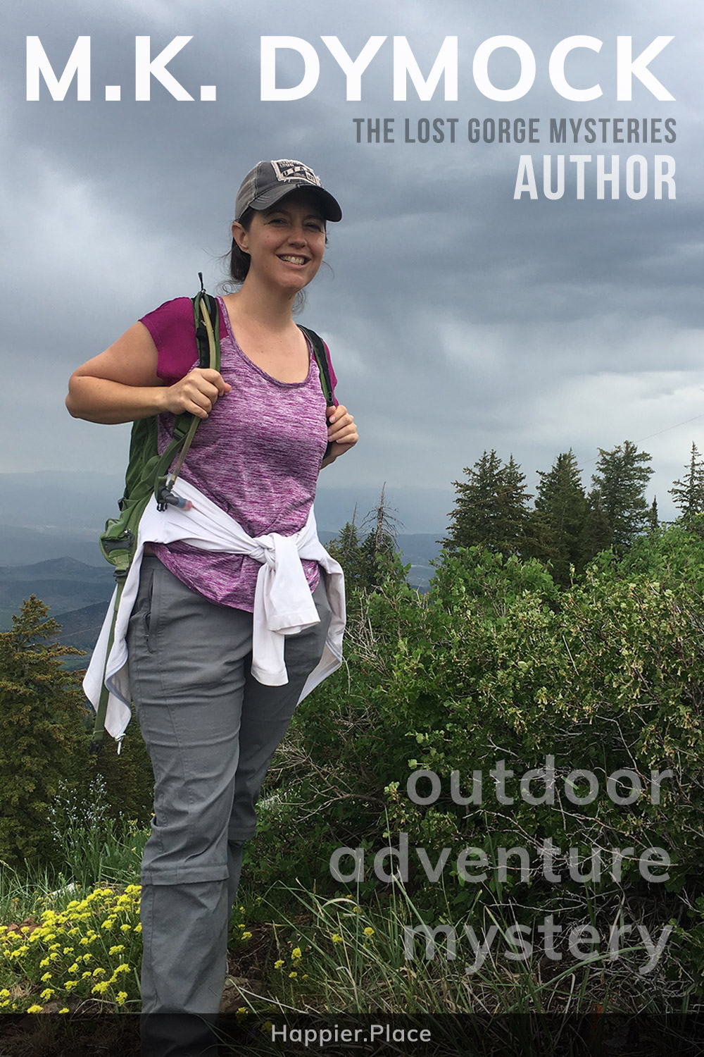 Interview with outdoor adventure mystery author M.K. Dymock, creator of the Lost Gorge Mysteries.