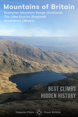 Scafell Pike view, Wasdale, Mountains of Britain, Hidden History and Best Climbs, Grampian Mountain Range in Scotland, The Lake District in England, Snowdonia in Wales, HappierPlace