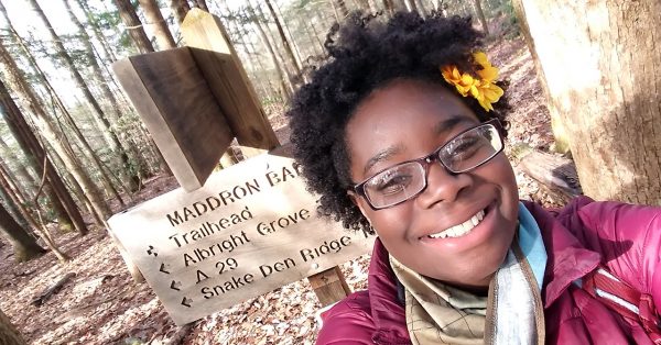 Educator, advocate, organizer, Black in National Parks Week founder, National Parks Conservation Association council member Nicole Jackson in Great Smoky Mountains National Park.