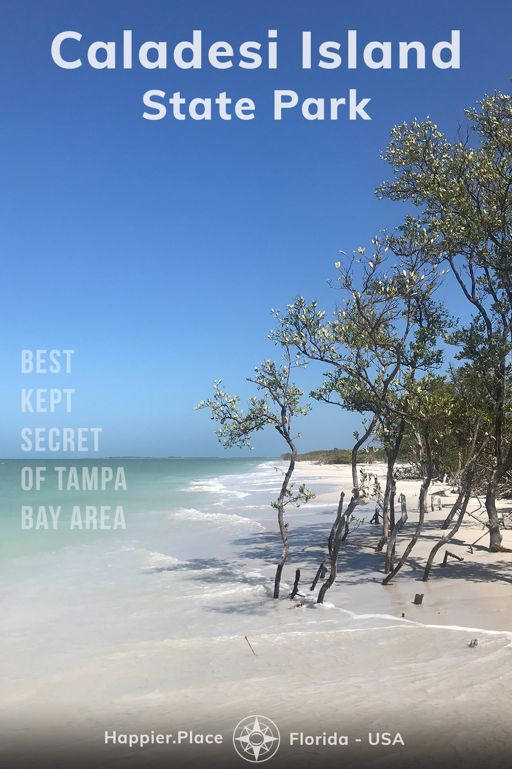 Caladesi Island State Park, Tampa Bay alueen parhaiten varjeltu salaisuus, koskematon Gulf Coast Island