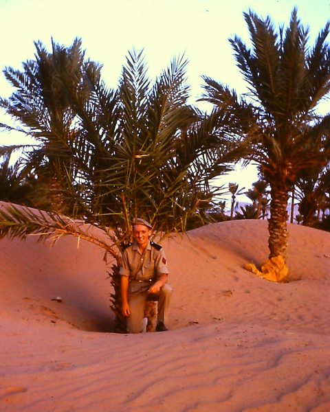 Claude Heron, Algeria, desert