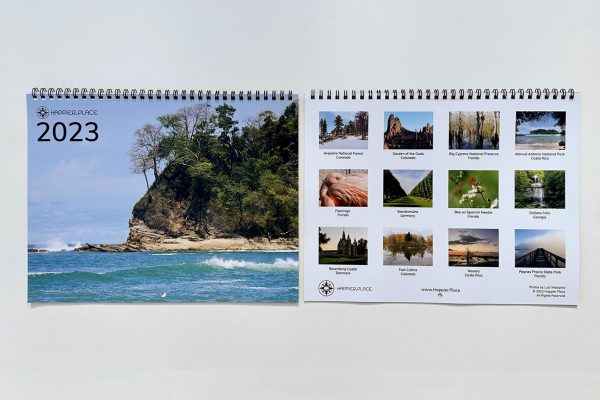 2023 Happier Place Calendar, photography by Luci Westphal