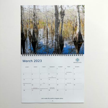 Big Cypress, 2023 Happier Place calendar