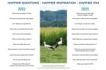 2022 2023 Happier Questions Inspiration You Happier Place calendar, European storks